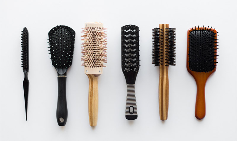 How Different Hair Brushes are Used to Style Hair